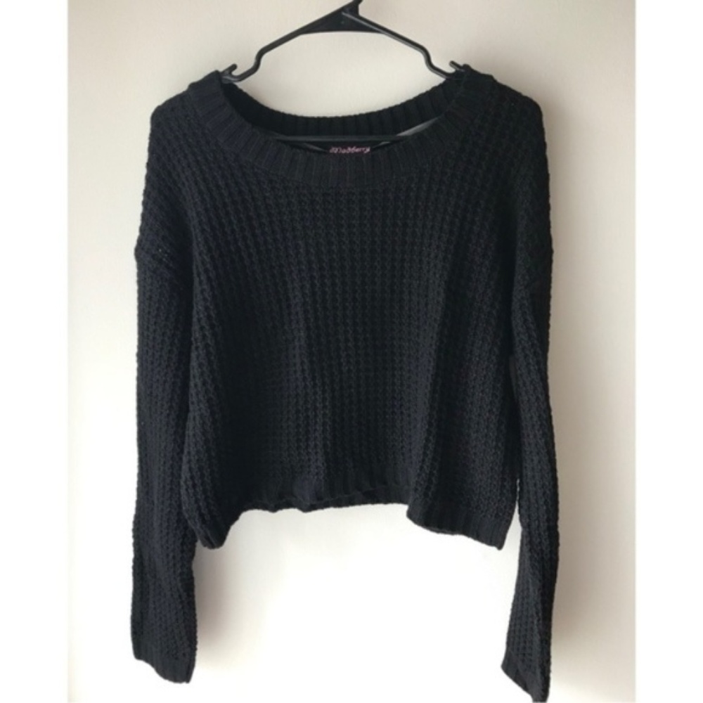Black Knit Sweater